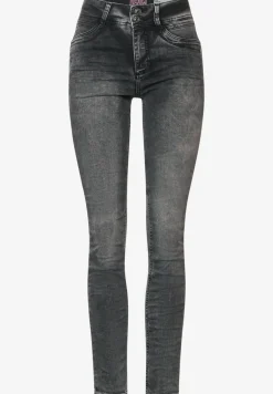 Graue Slim Fit Jeans