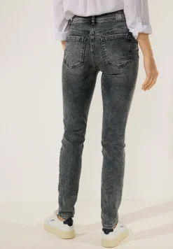 Graue Slim Fit Jeans