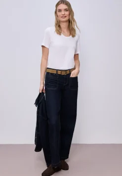 Gürtel aus Velours im Boho-Look