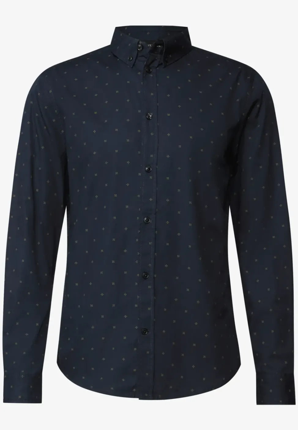 Hemd mit Minimal Print