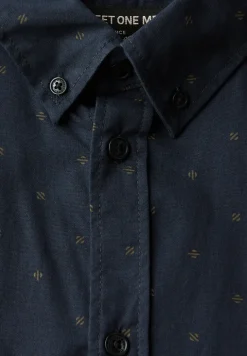 Hemd mit Minimal Print