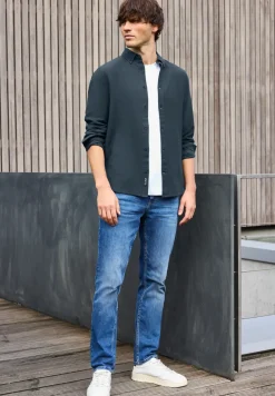 Hemd mit Piqué Struktur