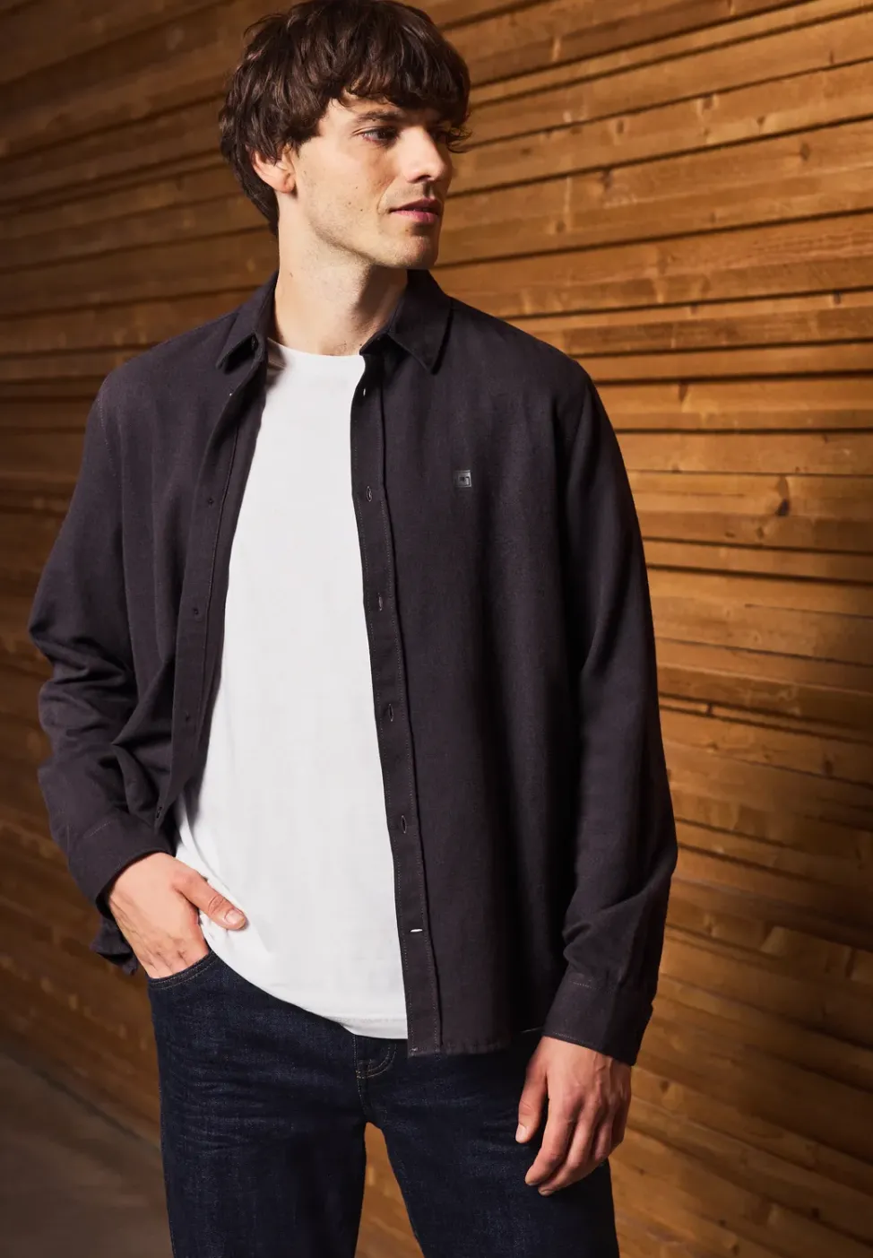 Hemd mit Two-Tone Struktur