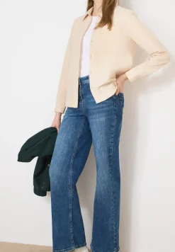 Hemdbluse in Unifarbe