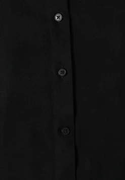Hemdbluse in Unifarbe