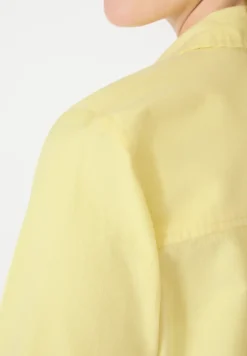 Hemdbluse in Unifarbe