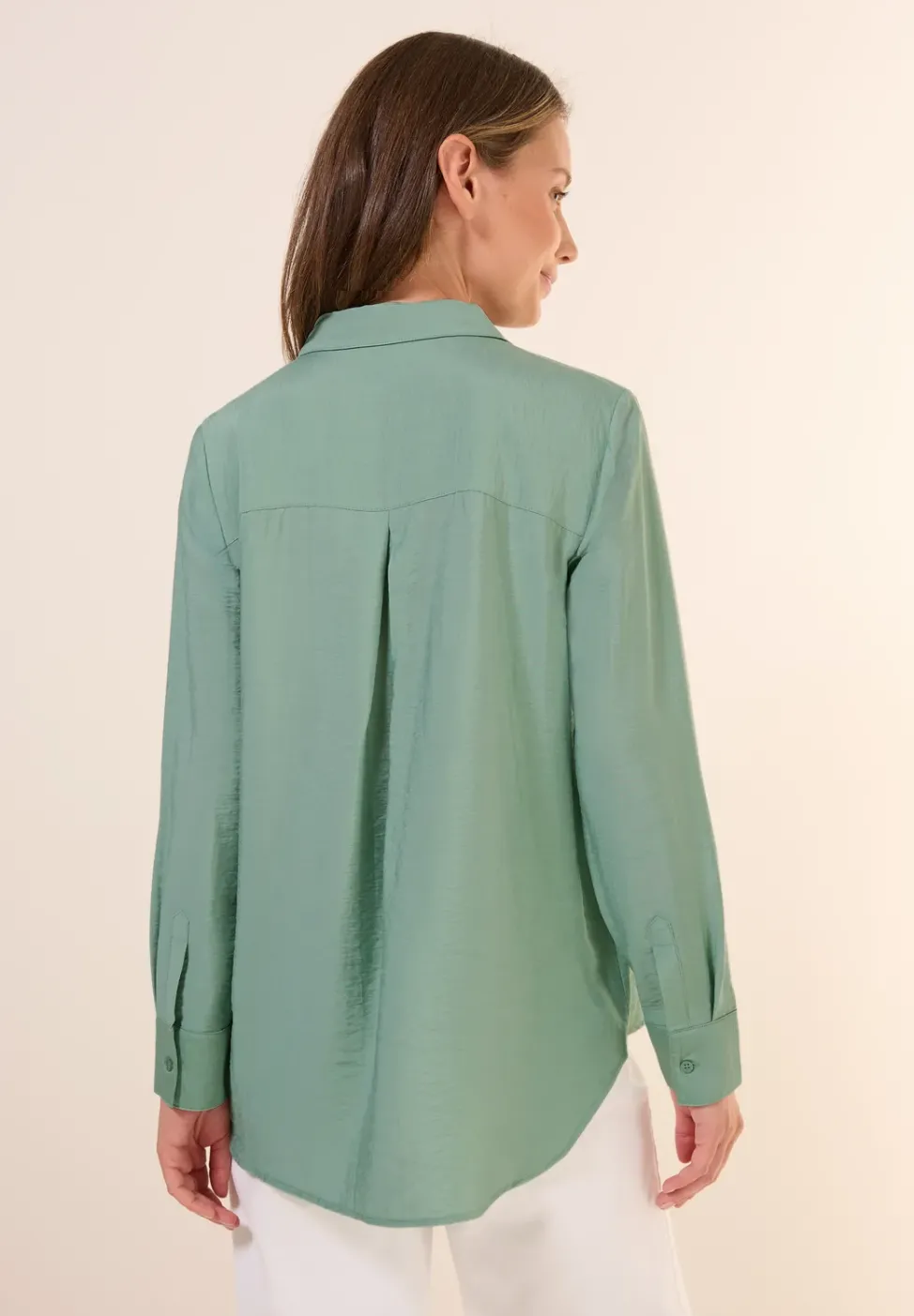 Hemdbluse mit Struktur