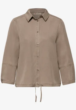 Hemdbluse im Washed-Look