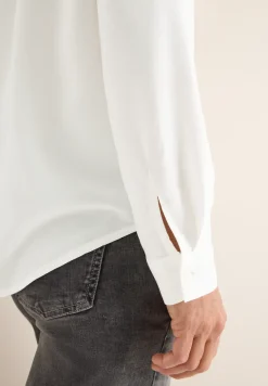 Hemdbluse in Unifarbe