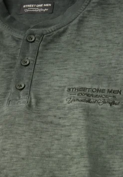 Henley Langarmshirt