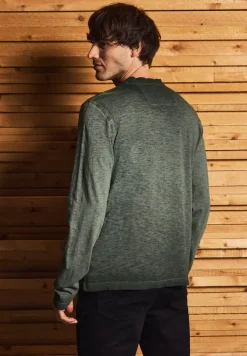 Henley Langarmshirt