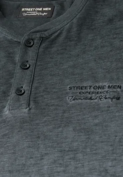 Henley Langarmshirt