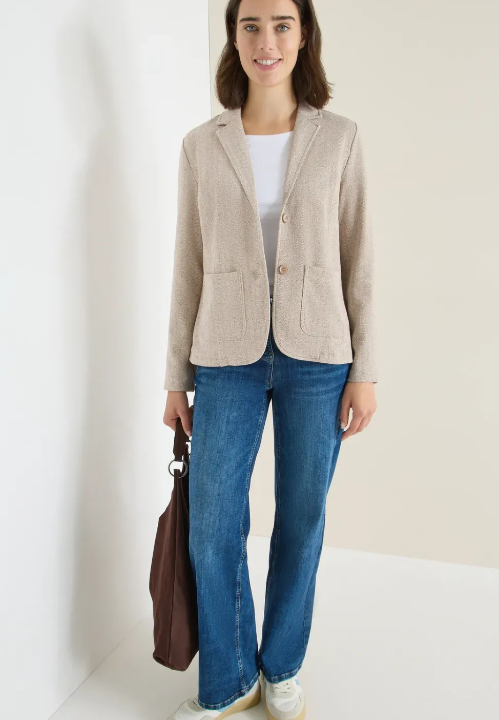 Herringbone Blazer