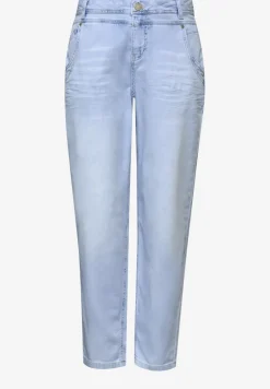 High Waist Barrel Leg Jeans im Loose Fit