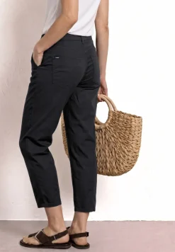 High Waist Barrel Leg Hose