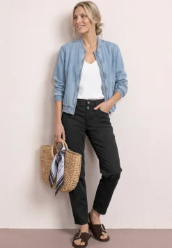High Waist Barrel Leg Hose