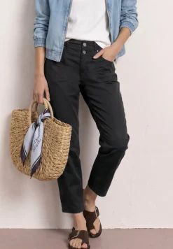 High Waist Barrel Leg Hose