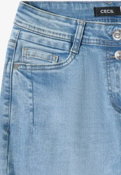 High Waist Barrel Leg Jeans im Loose Fit