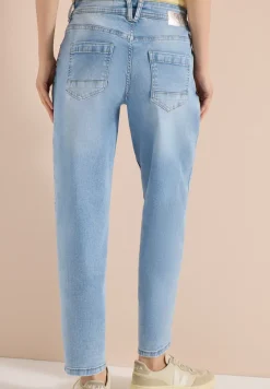 High Waist Barrel Leg Jeans im Loose Fit