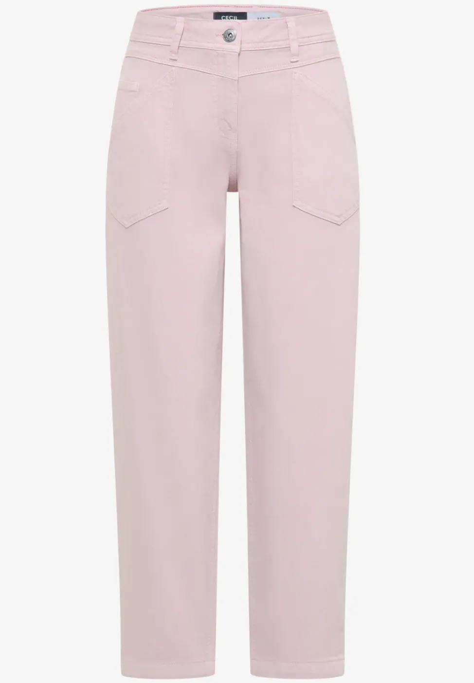 High Waist Barrel Leg Jeans im Loose Fit