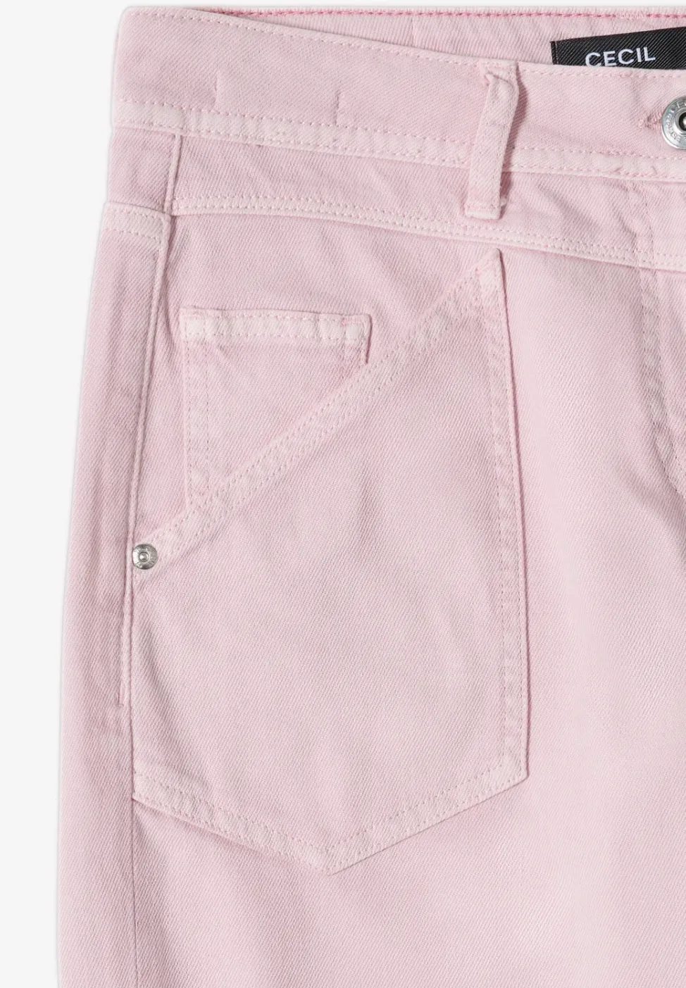 High Waist Barrel Leg Jeans im Loose Fit