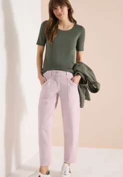 High Waist Barrel Leg Jeans im Loose Fit