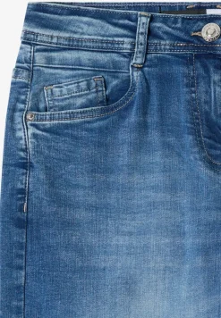 High Waist Barrel Leg Jeans im Loose Fit