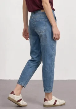 High Waist Barrel Leg Jeans im Loose Fit