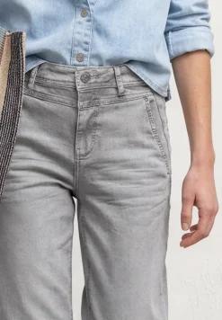 High Waist Barrel Leg Jeans im Loose Fit