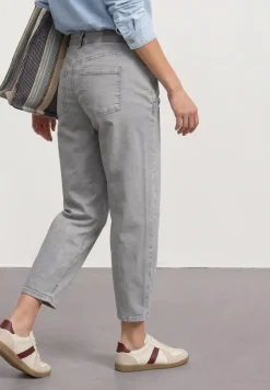 High Waist Barrel Leg Jeans im Loose Fit