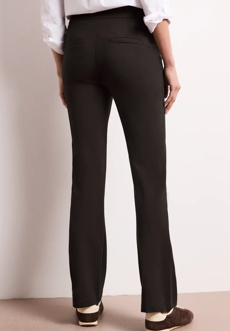 High Waist Bootcut Hose im Skinny Fit