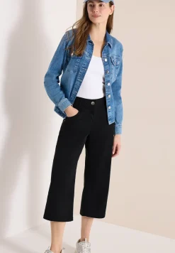 High Waist Flared Leg Hose im Loose Fit