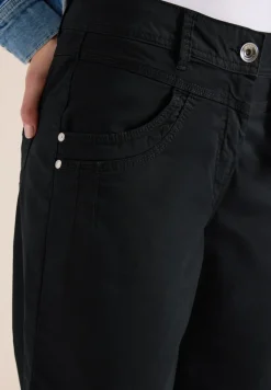 High Waist Flared Leg Hose im Loose Fit