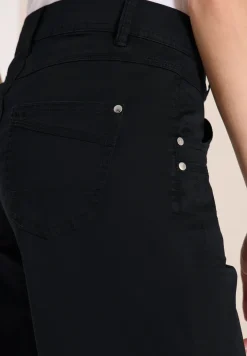High Waist Flared Leg Hose im Loose Fit
