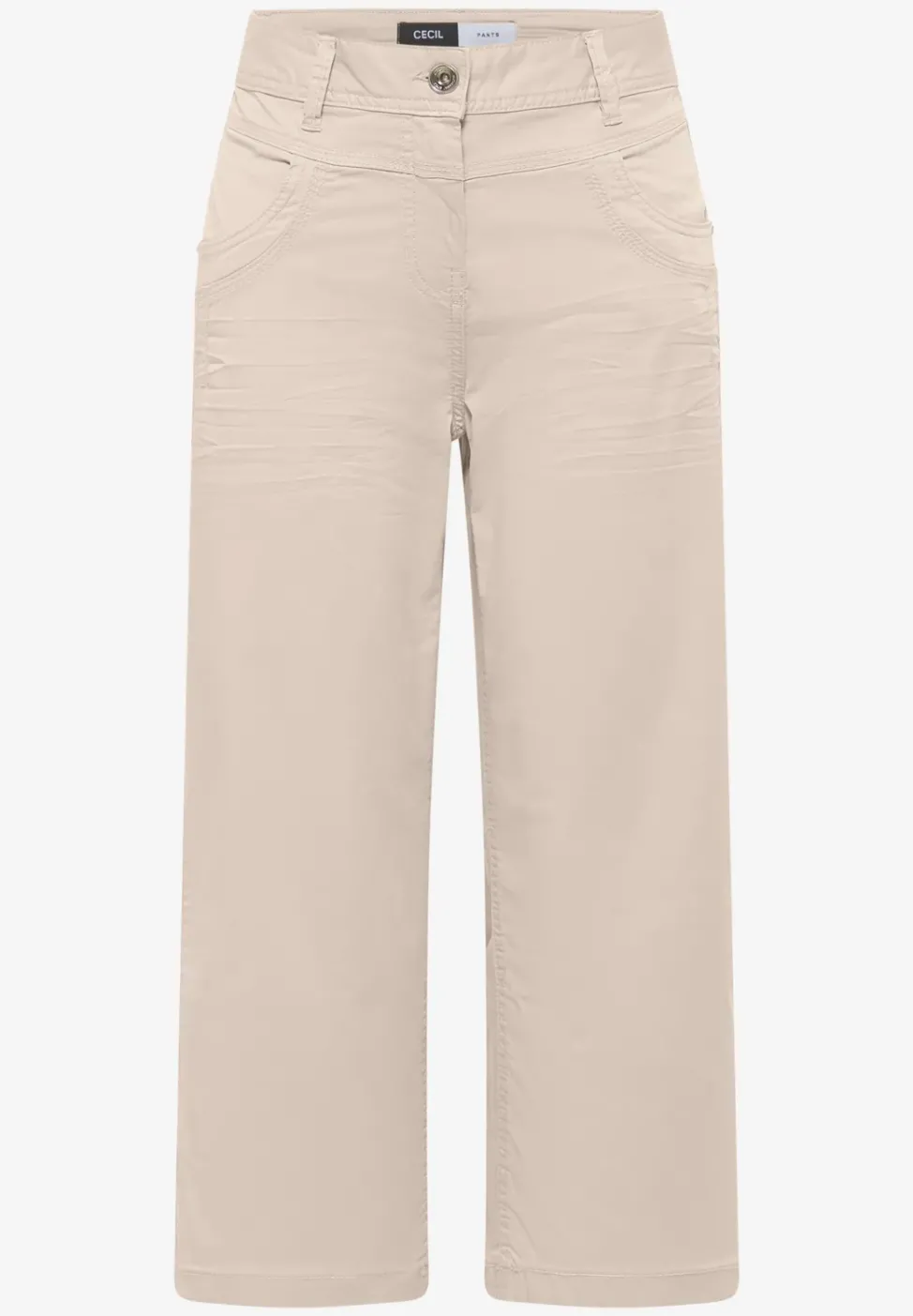 High Waist Flared Leg Hose im Loose Fit