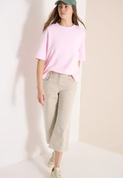 High Waist Flared Leg Hose im Loose Fit