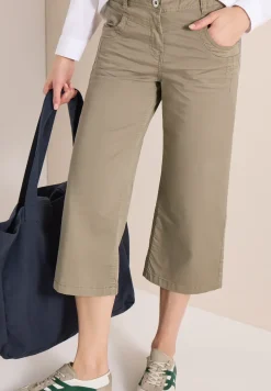 High Waist Flared Leg Hose im Loose Fit