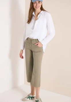 High Waist Flared Leg Hose im Loose Fit