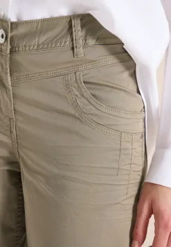 High Waist Flared Leg Hose im Loose Fit