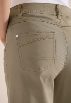 High Waist Flared Leg Hose im Loose Fit