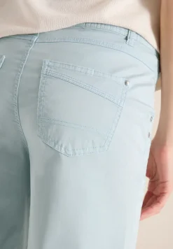 High Waist Flared Leg Hose im Loose Fit