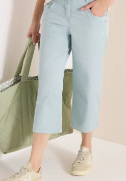 High Waist Flared Leg Hose im Loose Fit