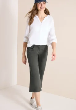 High Waist Flared Leg Hose im Loose Fit