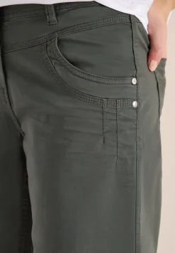 High Waist Flared Leg Hose im Loose Fit