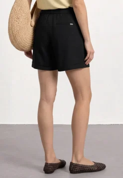 High Waist Shorts mit Gürtel