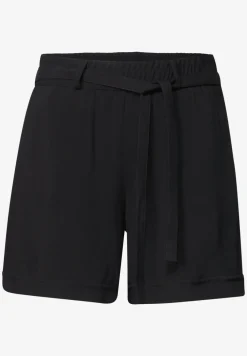 High Waist Shorts mit Gürtel