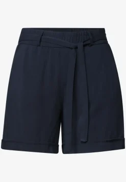 High Waist Shorts mit Gürtel