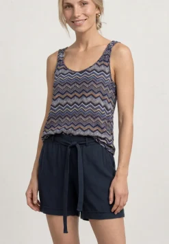 High Waist Shorts mit Gürtel