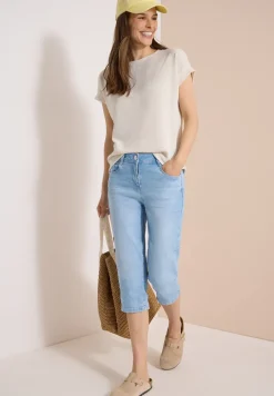High Waist Slim Leg Jeans im Slim Fit