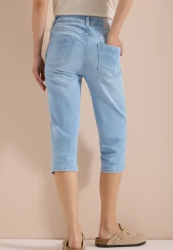 High Waist Slim Leg Jeans im Slim Fit